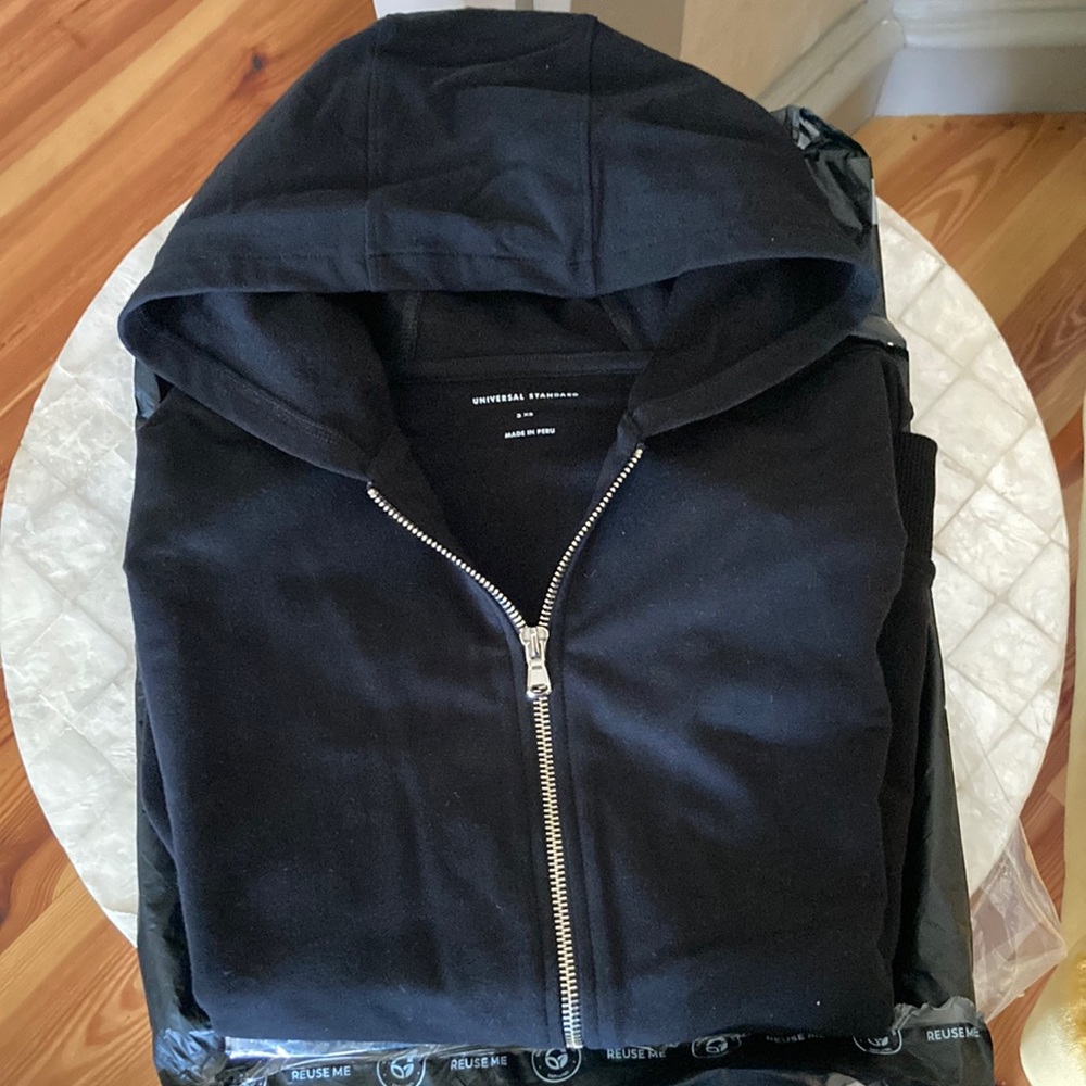 Universal Standard Zip Up Hoodie size 3XS (womens 2-4)